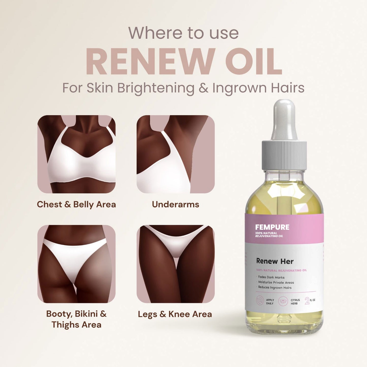 Renew Her™ – Clear & Glow Body Oil